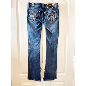 Miss Me signature rise boot size 27 dark wash